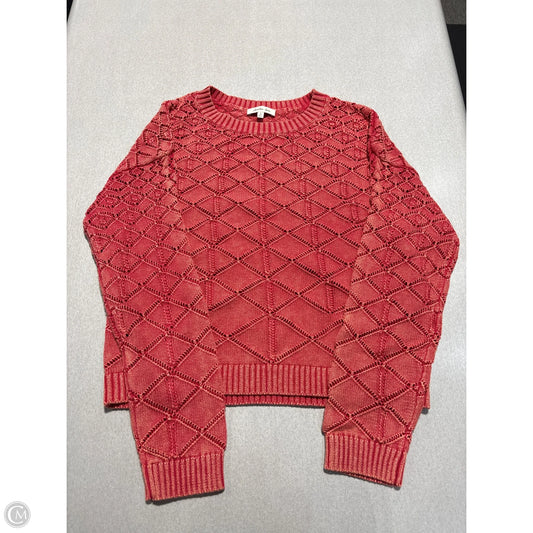 Sweater By Another Love In Red, Size: S