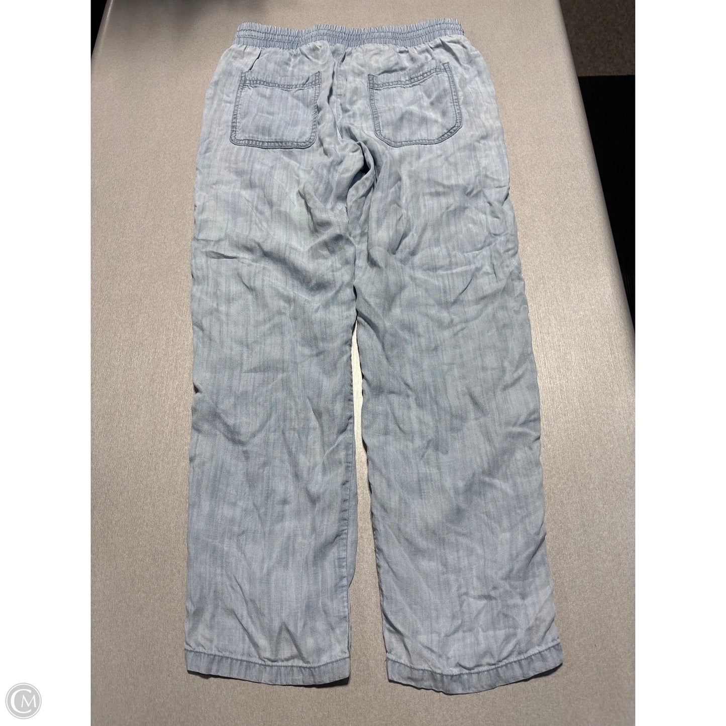 Pants Linen By Cloth & Stone In Blue Denim, Size: Xs