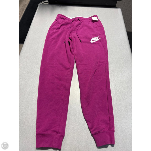 Pants Joggers By Nike In Purple, Size: S