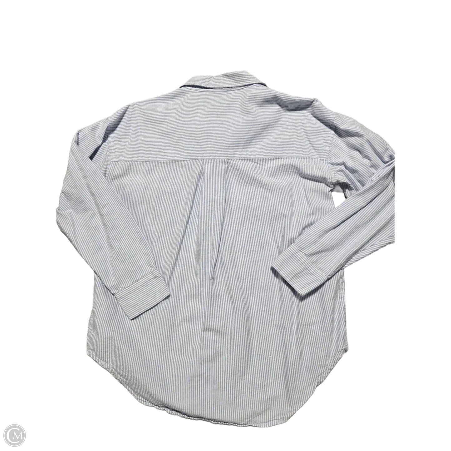 Top Long Sleeve By Beachlunchlounge In Striped Pattern, Size: M