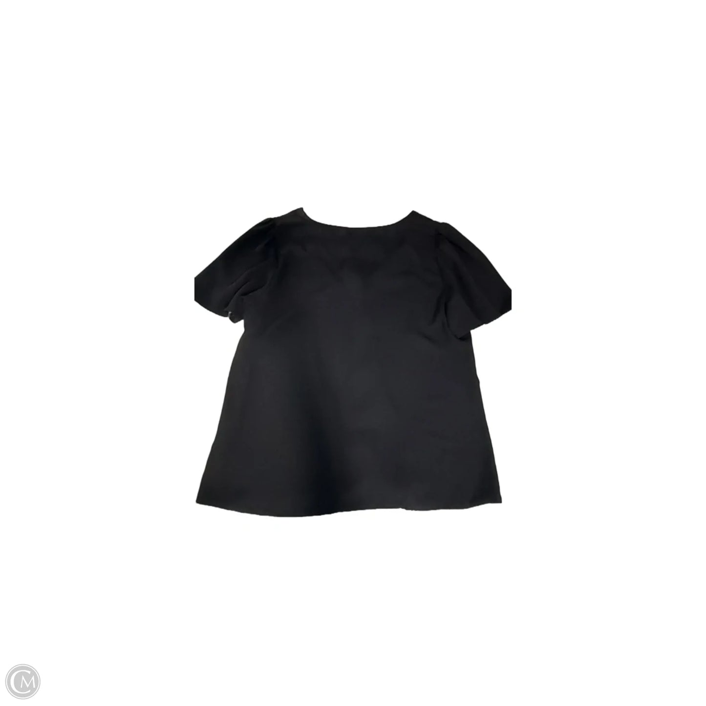 Top Short Sleeve By Lc Lauren Conrad In Black, Size: M