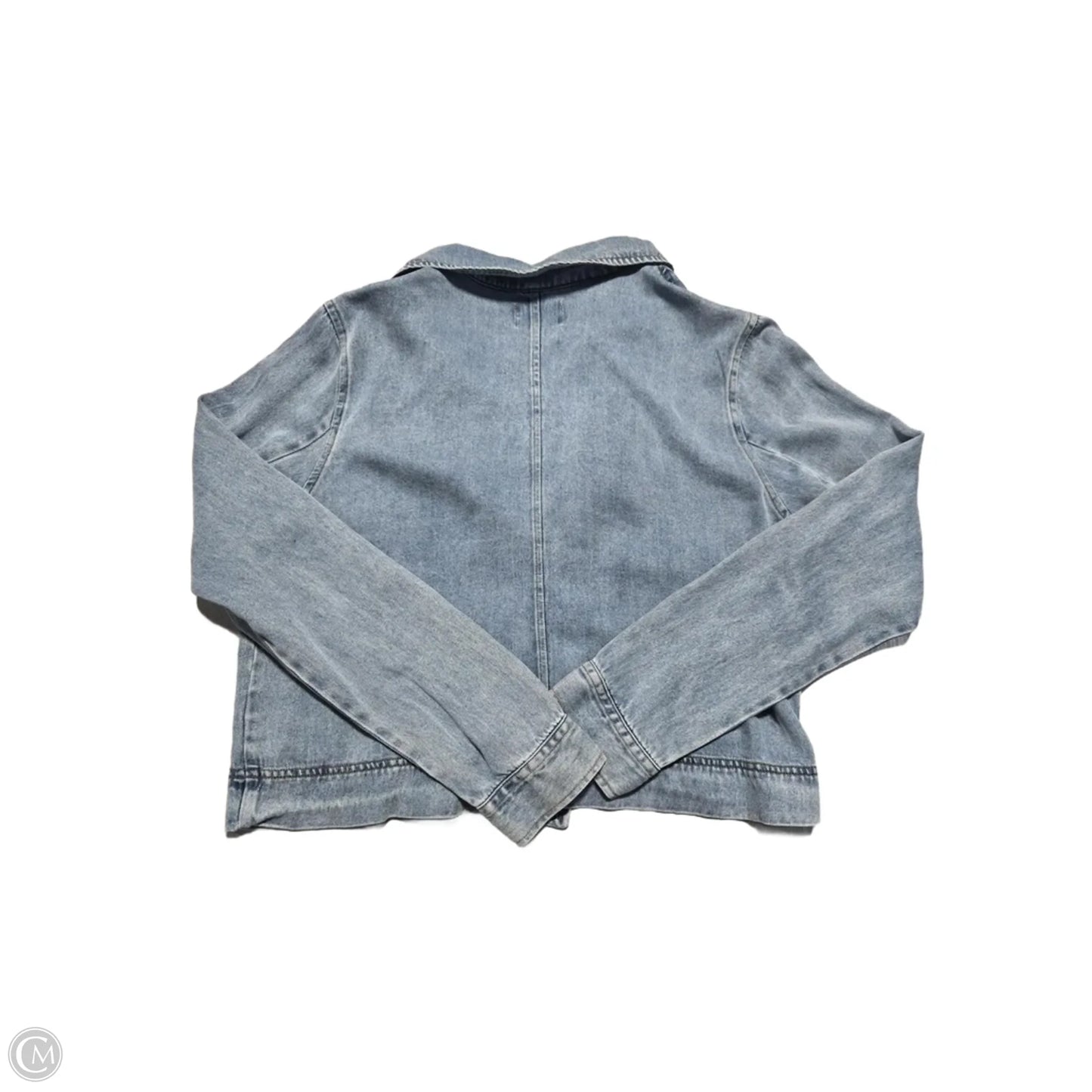 Jacket Denim By Thread And Supply In Blue Denim, Size: L