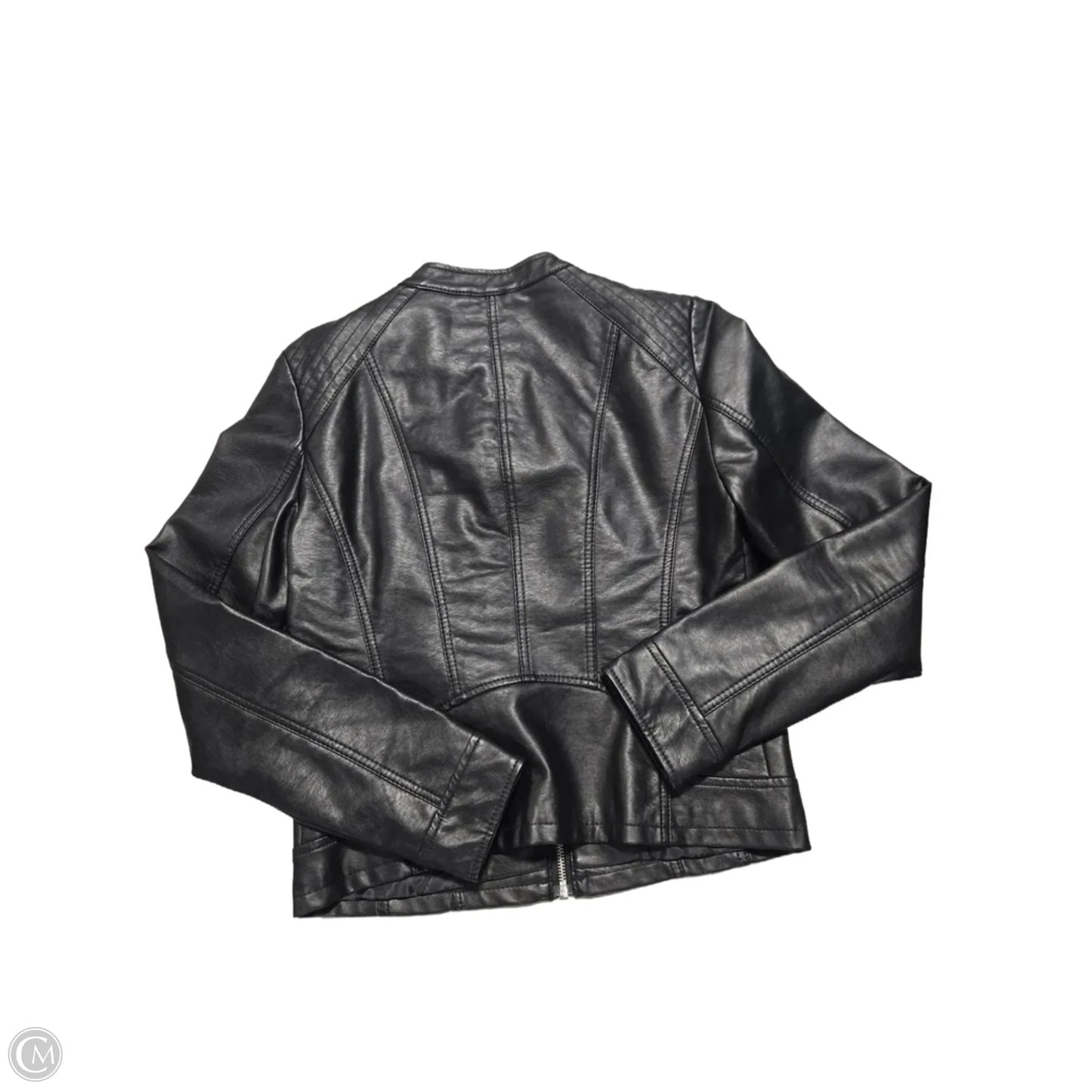 Jacket Leather By Vero Moda In Black, Size: M