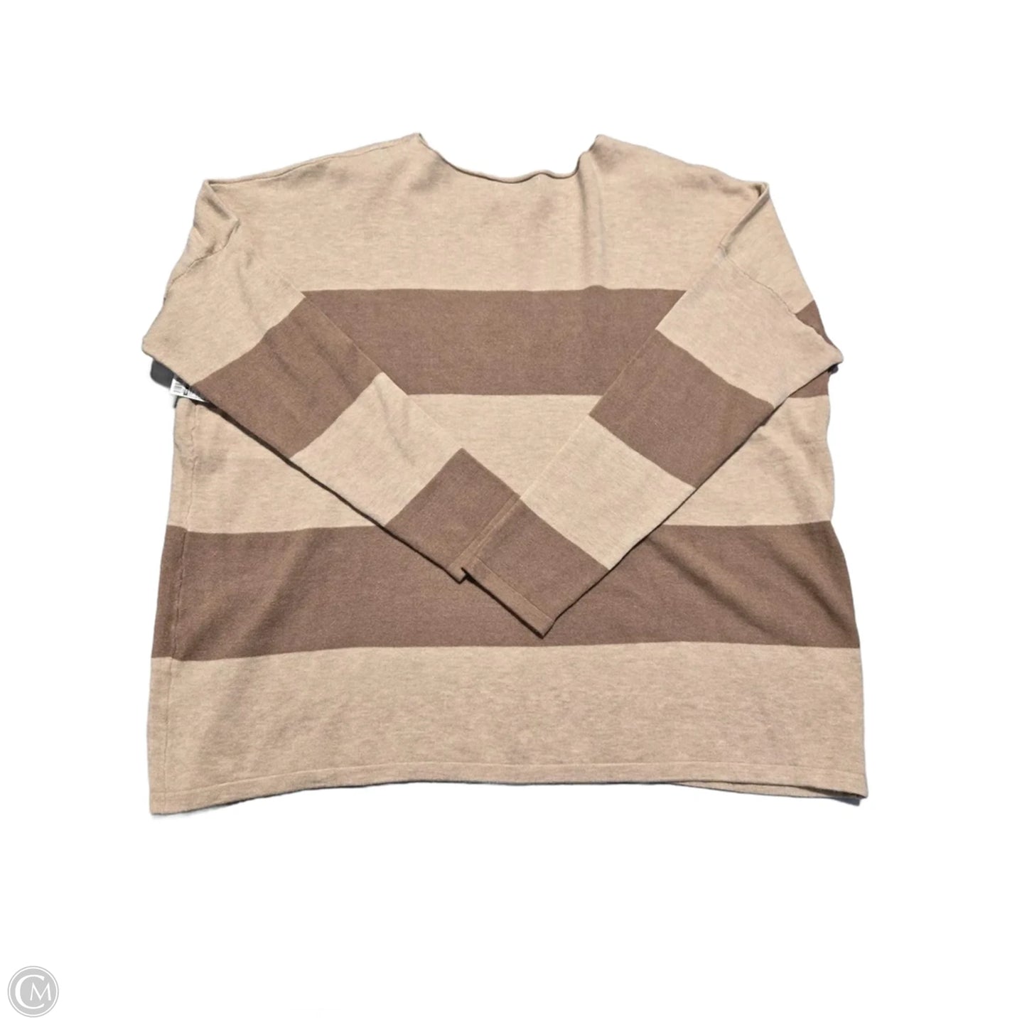 Sweater By Be Cool In Tan, Size: L