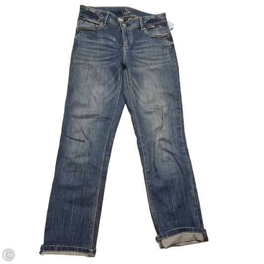 Jeans Cropped By White House Black Market In Blue Denim, Size: 2