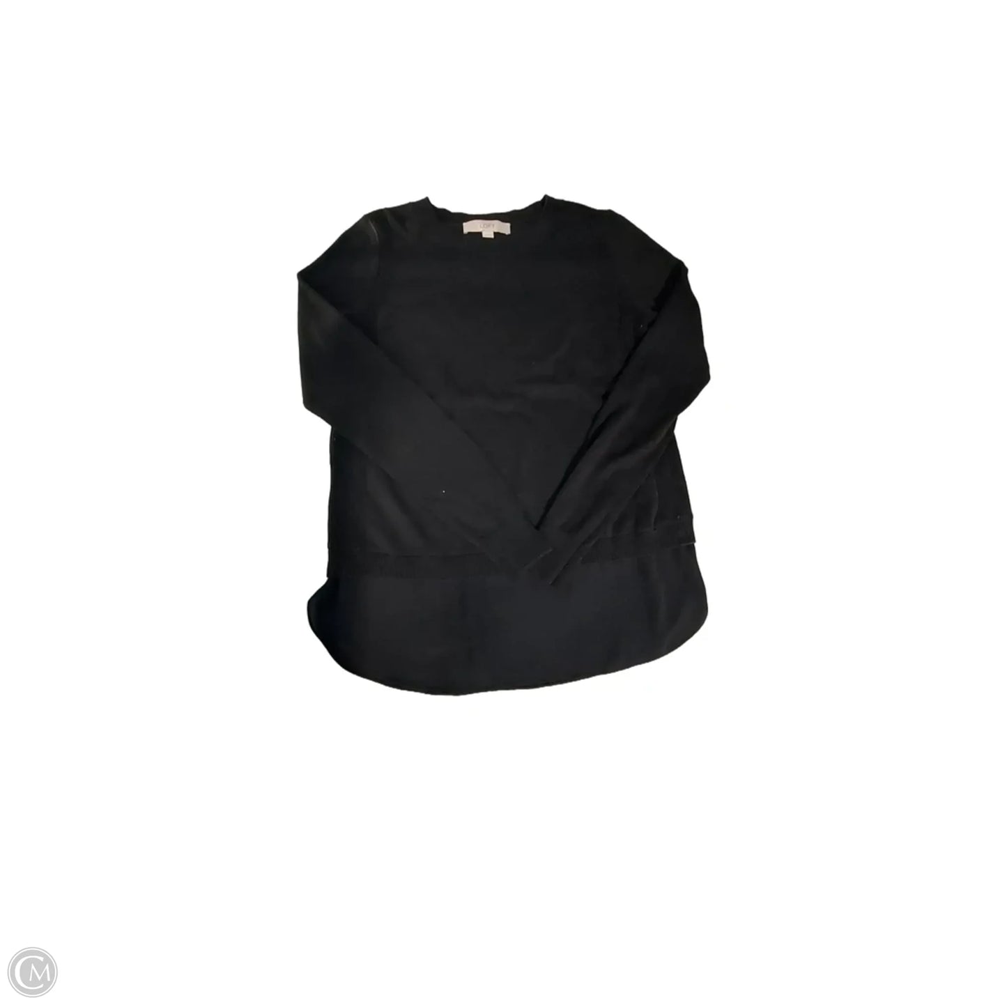 Sweater By Loft In Black, Size: Xs