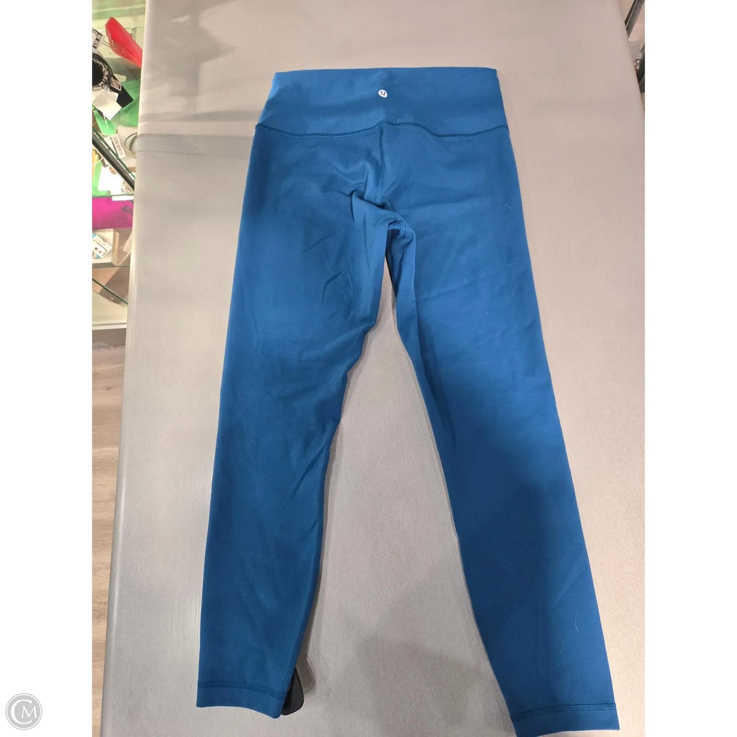 Athletic Leggings By Lululemon In Blue, Size: 10