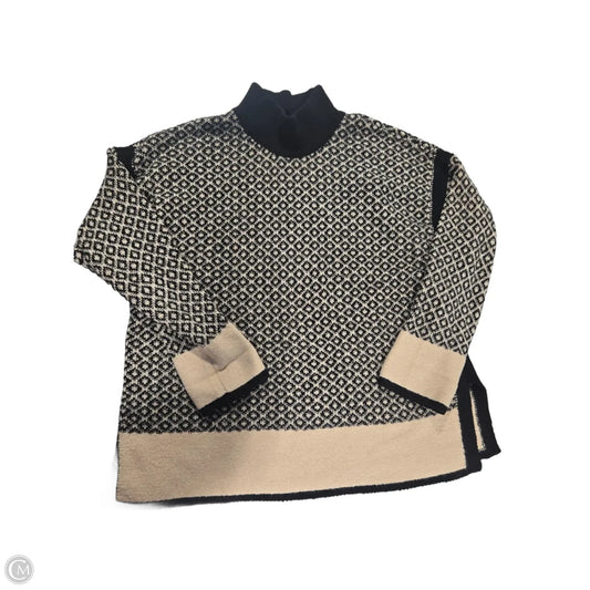 Sweater By J. Jill In Black & Tan, Size: M