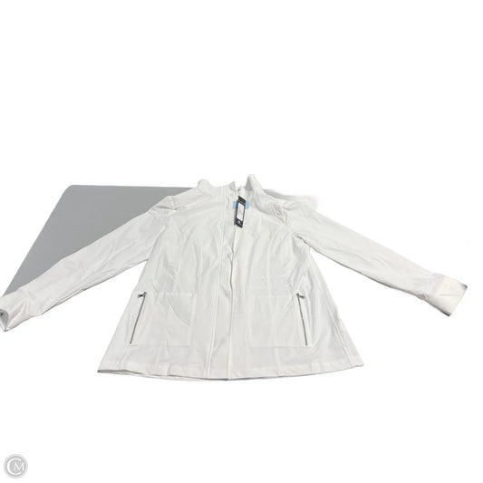 Jacket Windbreaker By Cma In White, Size: L
