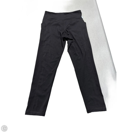Athletic Leggings By Tek Gear In Black, Size: L