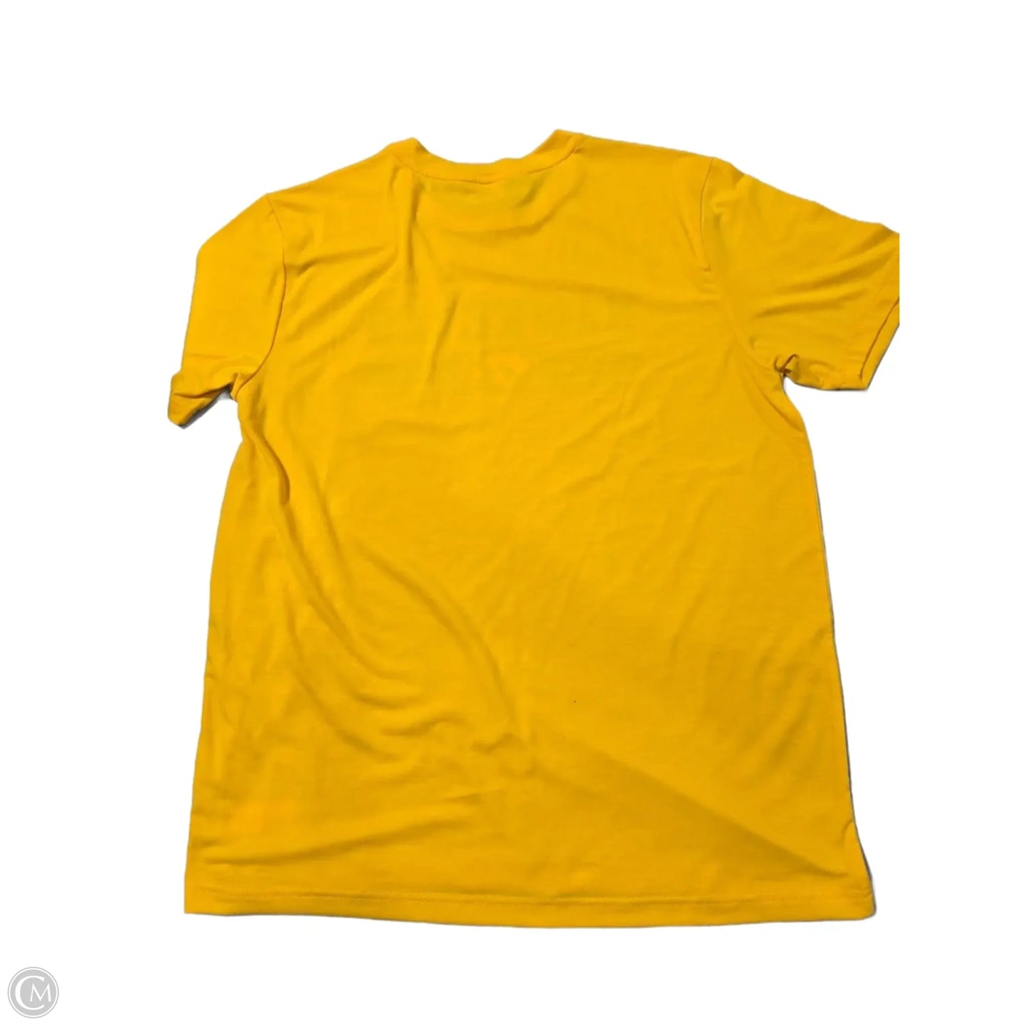 Top Short Sleeve By Cme In Gold, Size: Xl