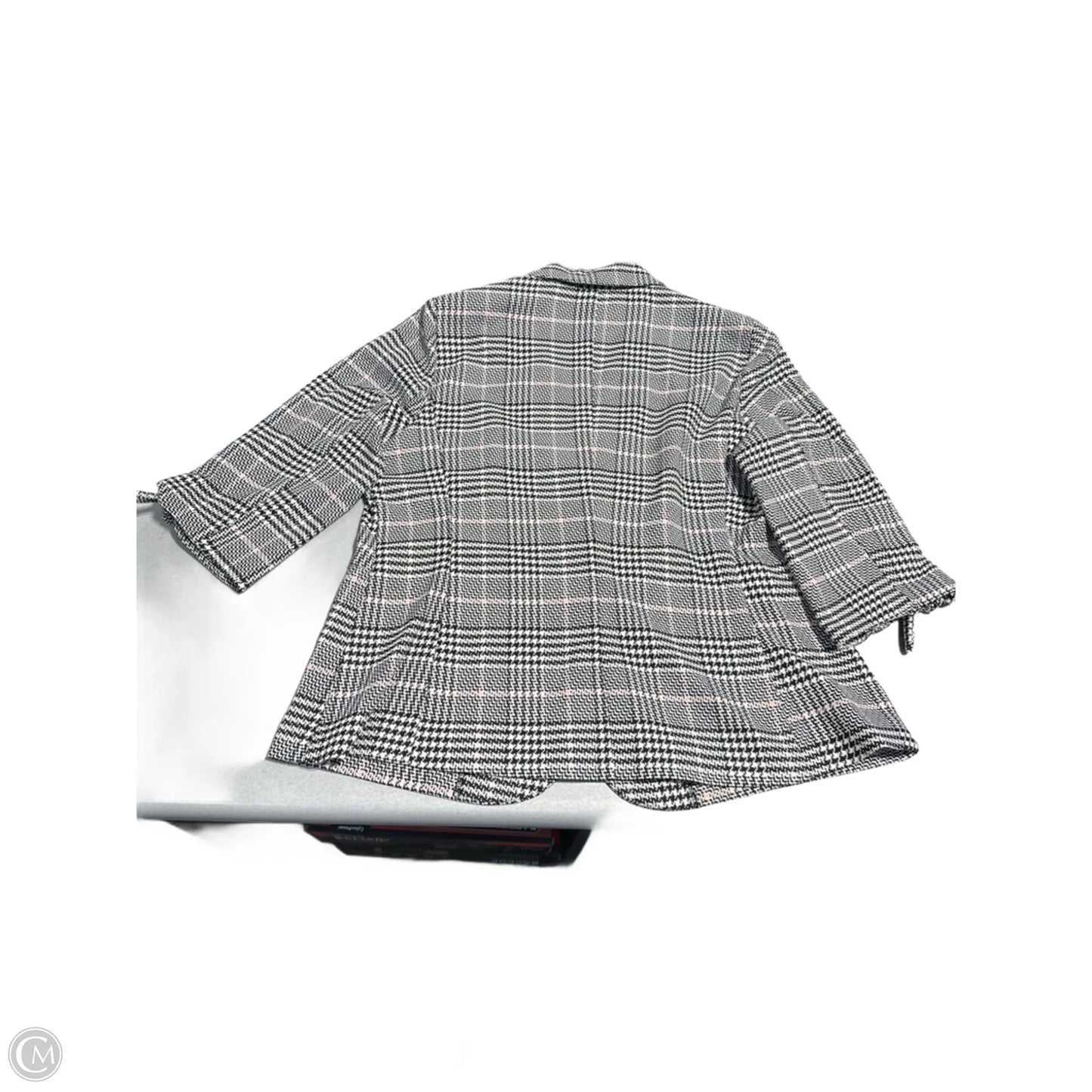 Blazer By Elle In Black & White, Size: Xl