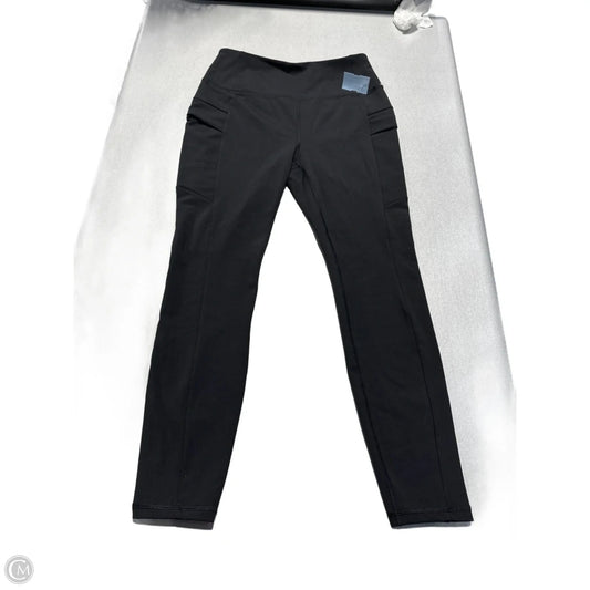Athletic Leggings By Avalanche In Black, Size: L