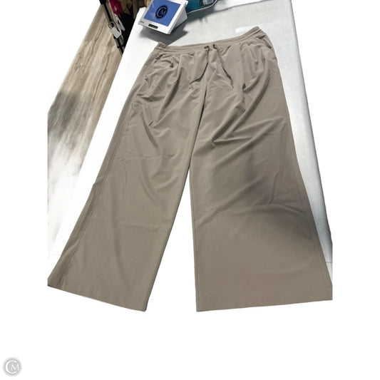 Athletic Pants By Calia In Tan, Size: Xl