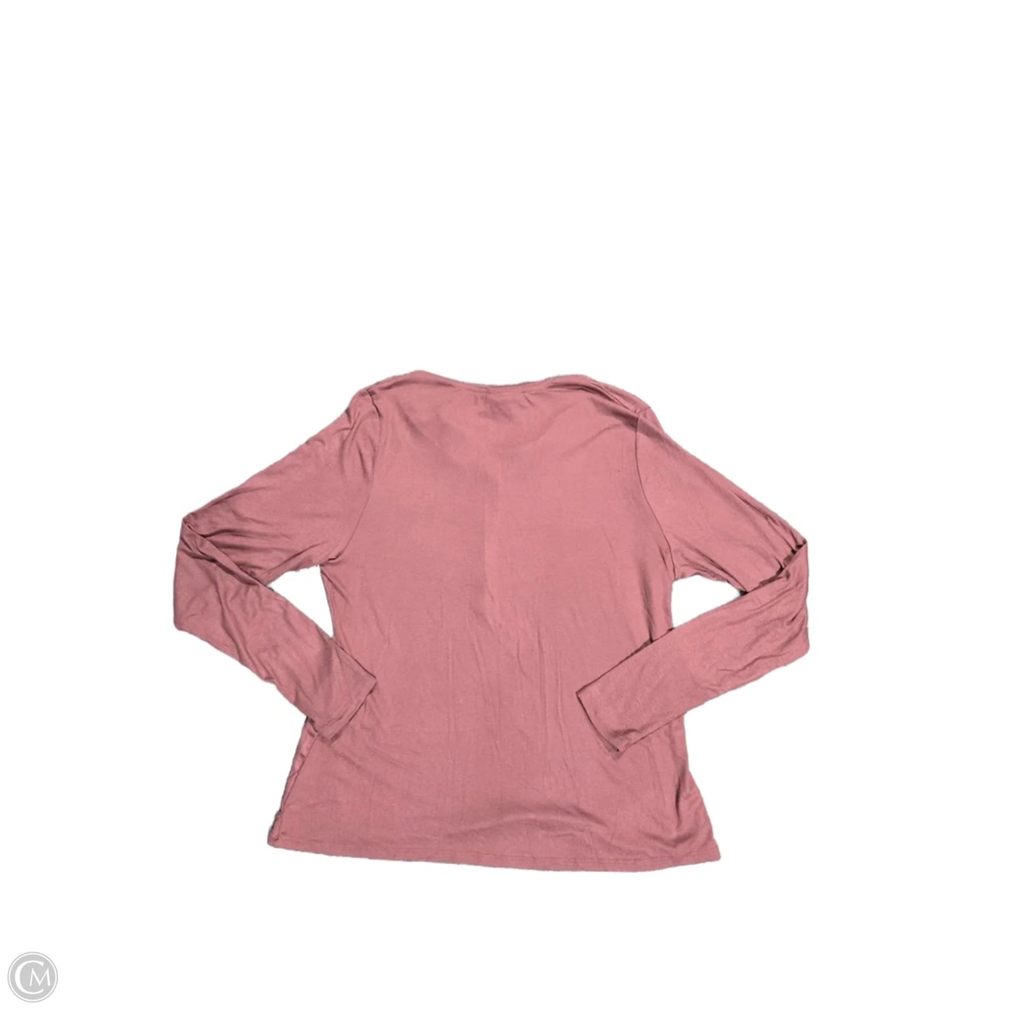 Top Long Sleeve Basic By Universal Thread In Pink, Size: Xxl