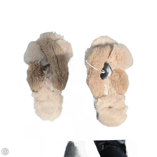 Slippers By Anthropologie In Tan, Size: 7