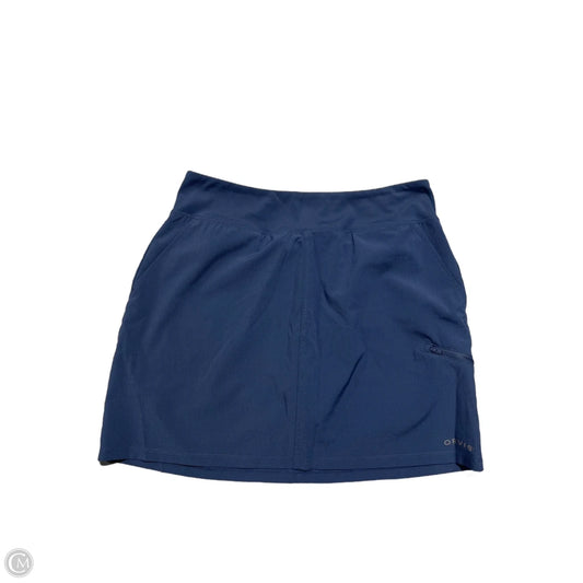 Skirt Mini & Short By Orvis In Blue, Size: M