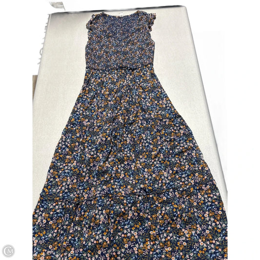 Dress Casual Maxi By Old Navy In Floral Print, Size: Xs
