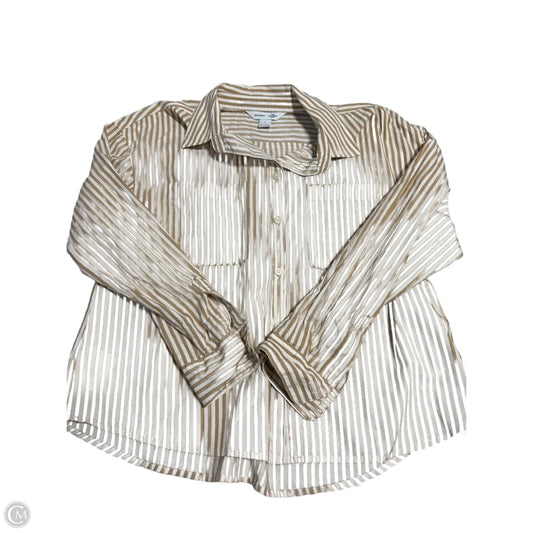 Top Long Sleeve By Old Navy In Striped Pattern, Size: S