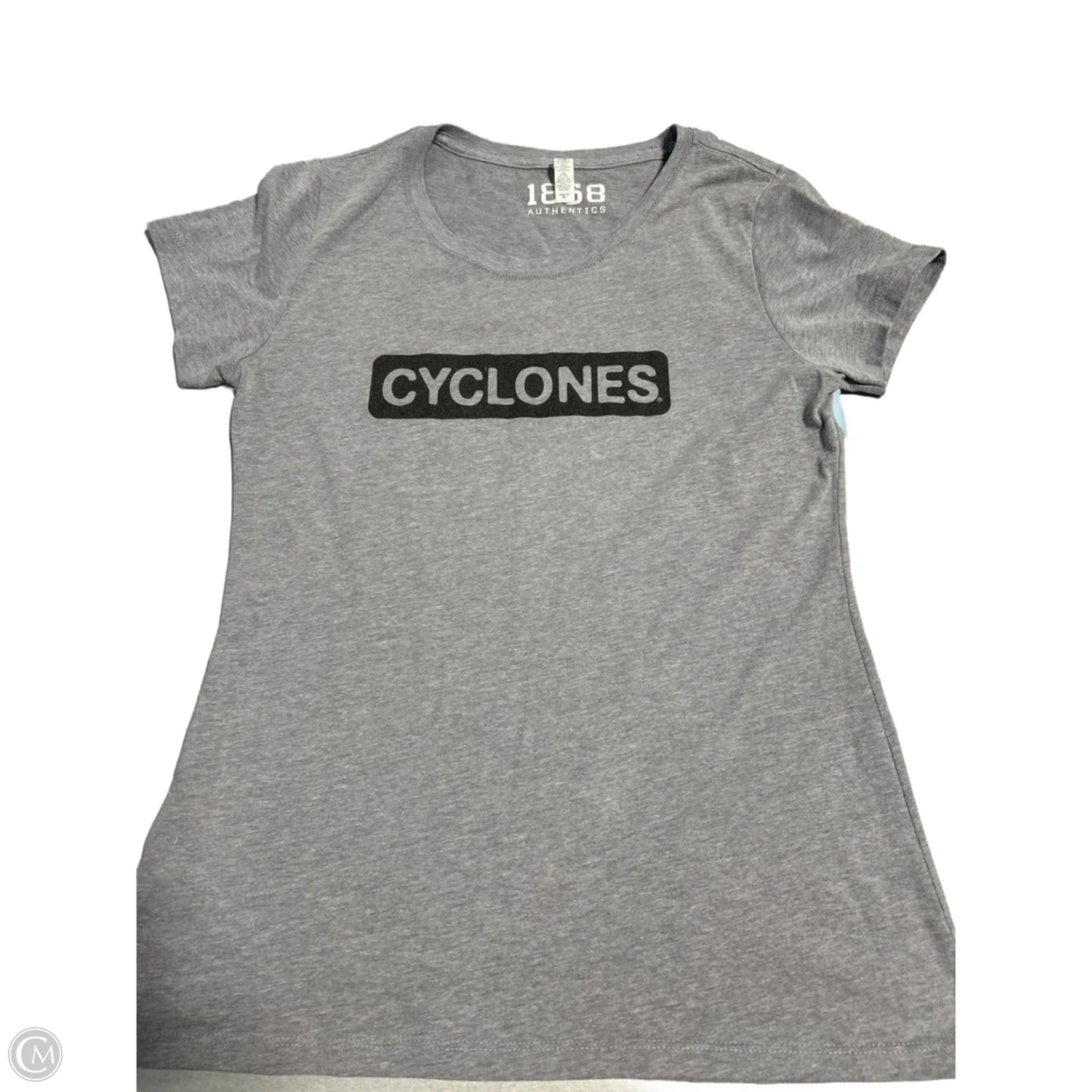 Top Short Sleeve Basic By Cmc In Grey, Size: Xl