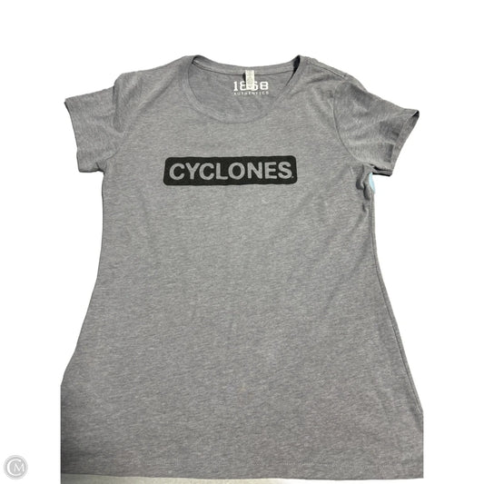 Top Short Sleeve Basic By Cmc In Grey, Size: Xl