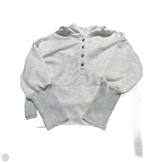 Top Long Sleeve By Cmf In Grey, Size: L