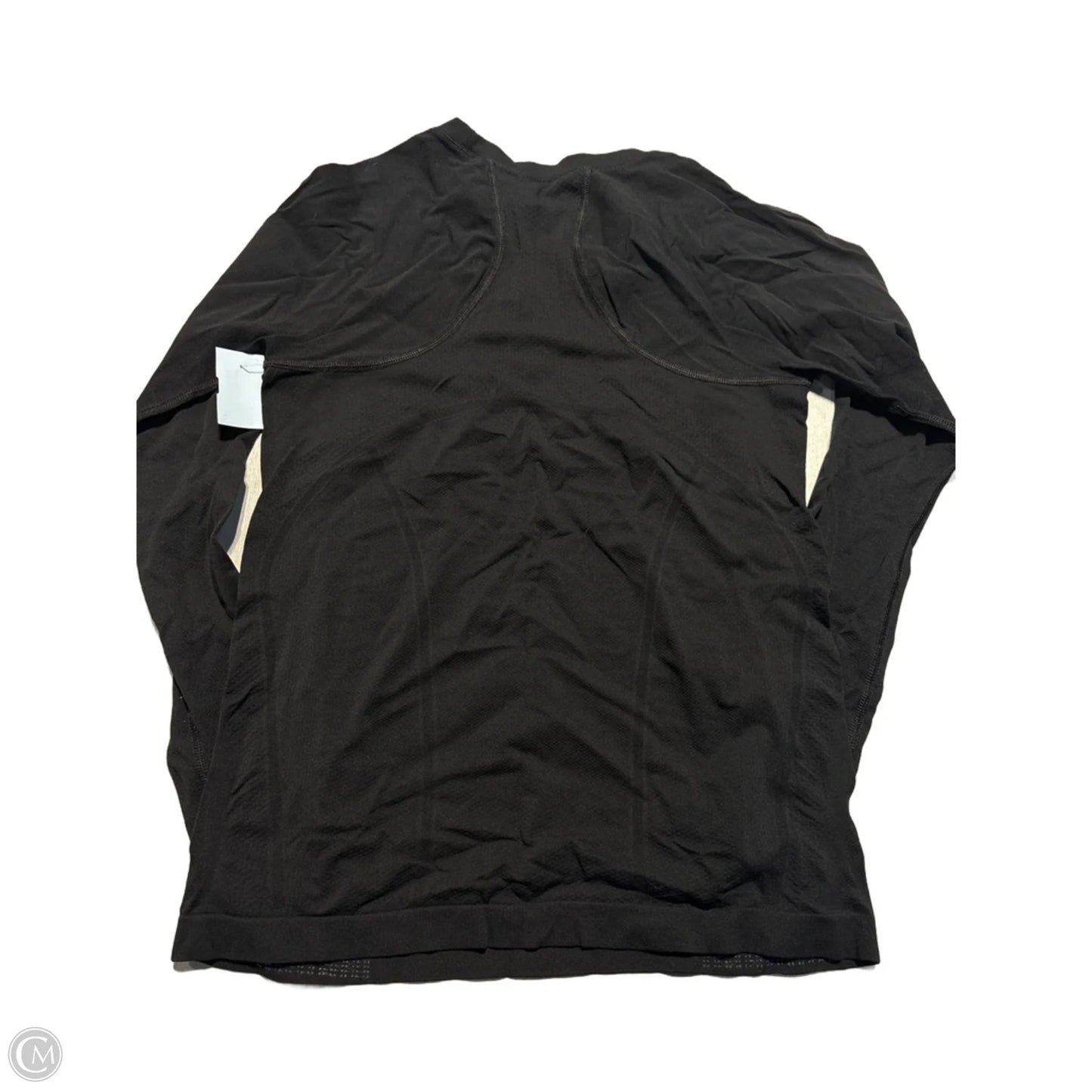 Athletic Top Long Sleeve Crewneck By Cmc In Black, Size: S