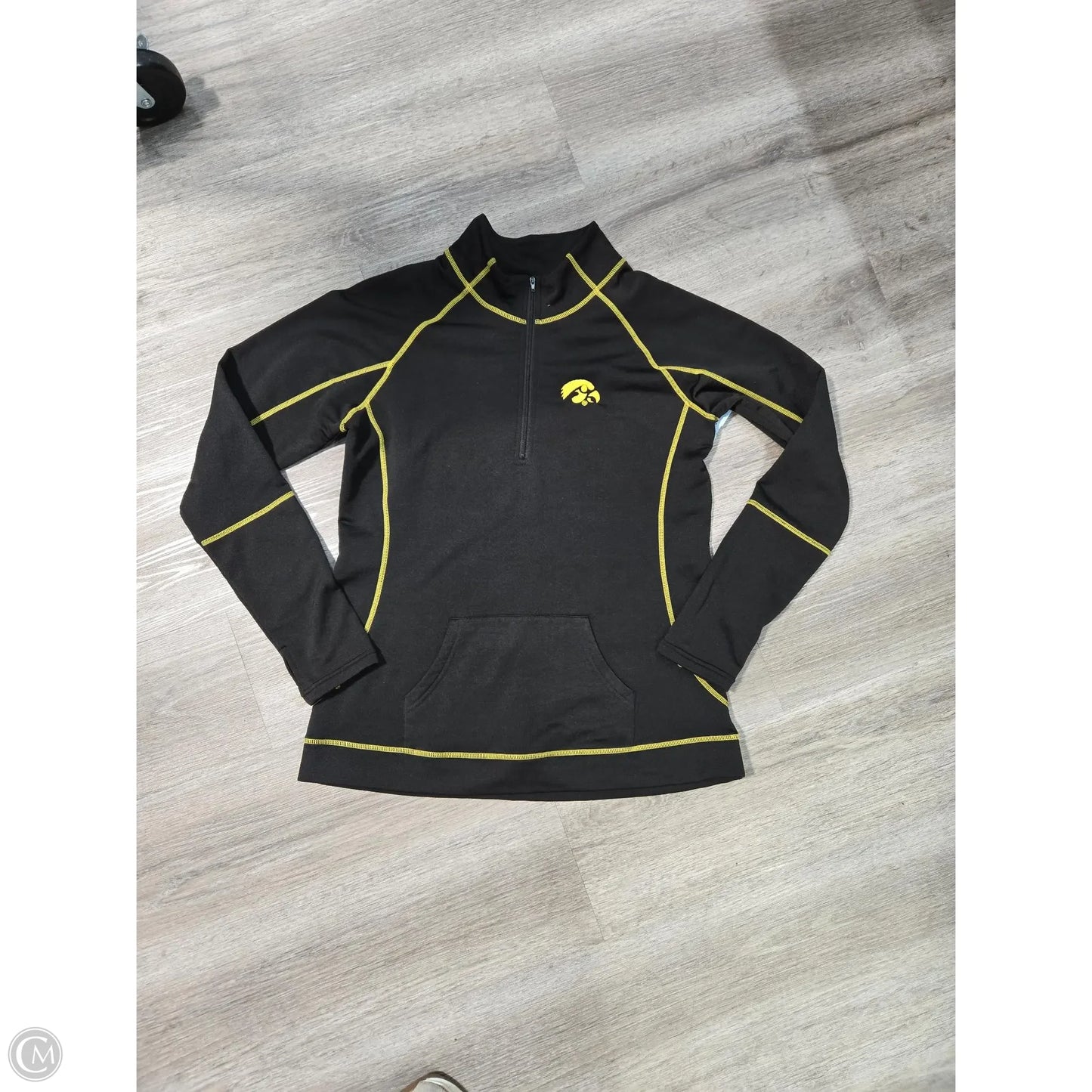 Top Long Sleeve By Cmf In Black, Size: Xl