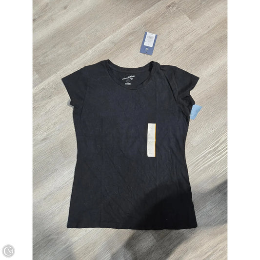 Top Short Sleeve Basic By Universal Thread In Black, Size: S