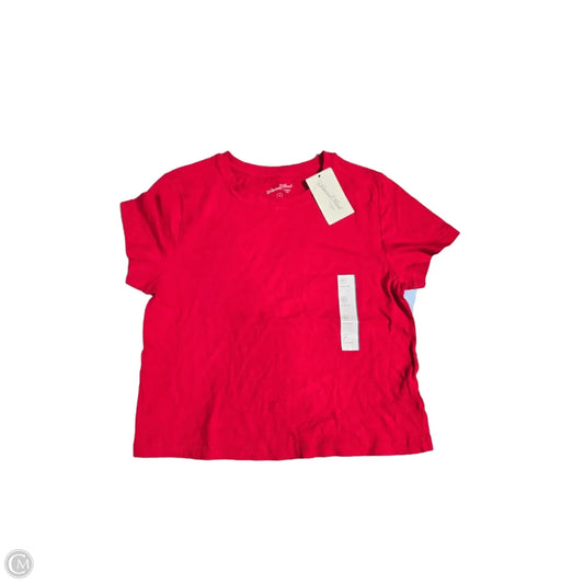 Top Short Sleeve Basic By Universal Thread In Red, Size: M