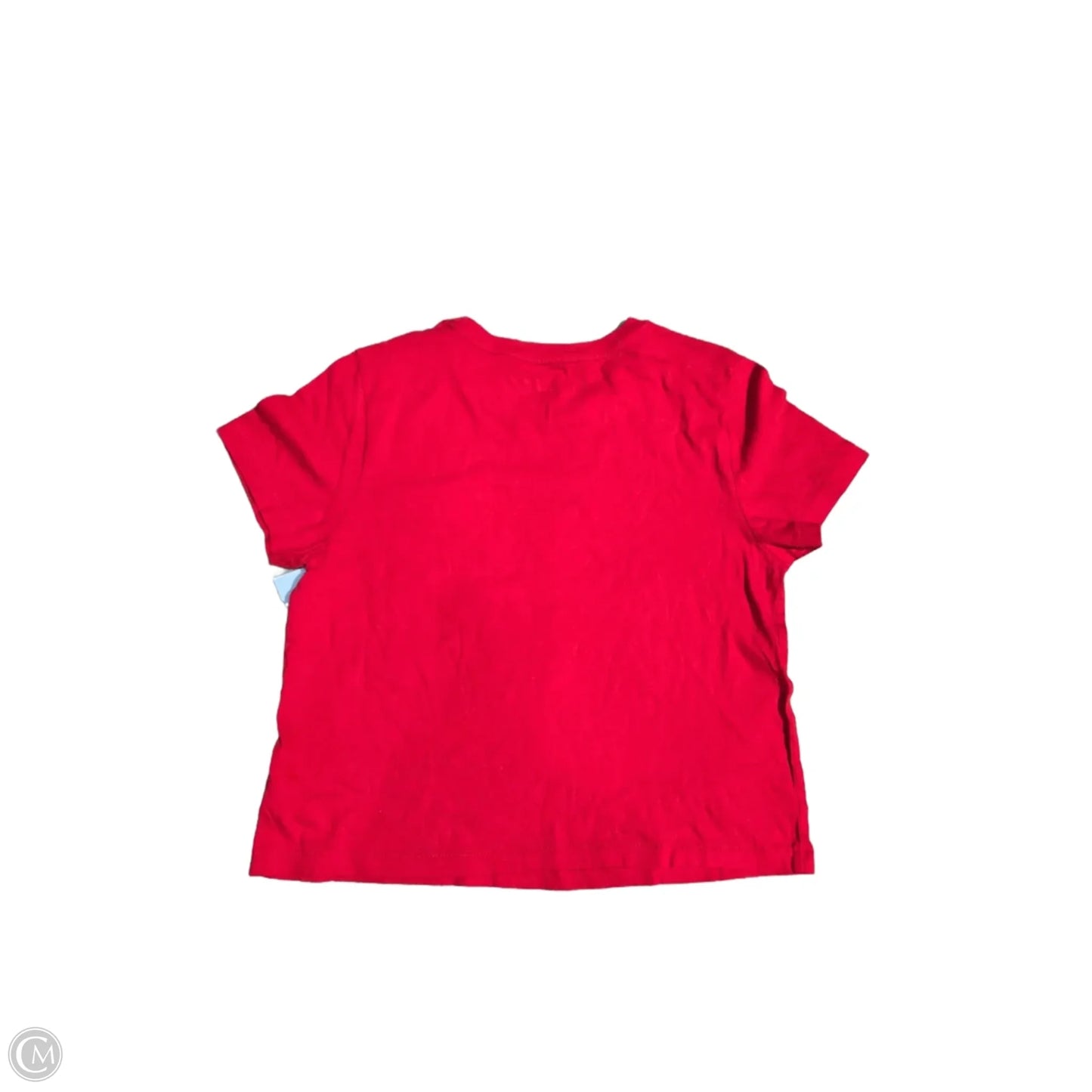 Top Short Sleeve Basic By Universal Thread In Red, Size: M