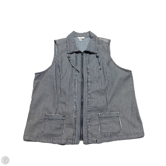 Vest Other By Cj Banks In Striped Pattern, Size: 3x