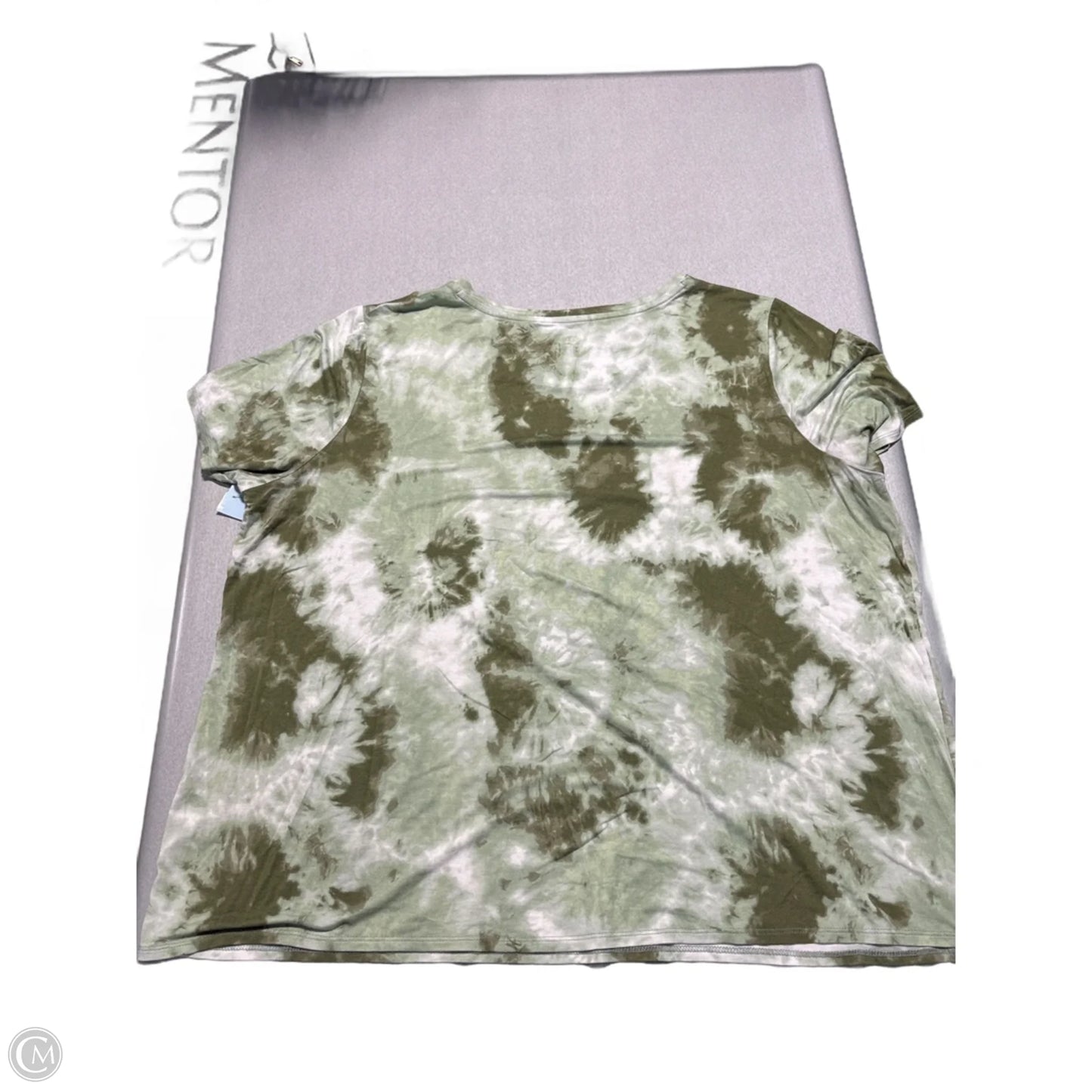 Top Short Sleeve Basic By Cato In Green, Size: 2x