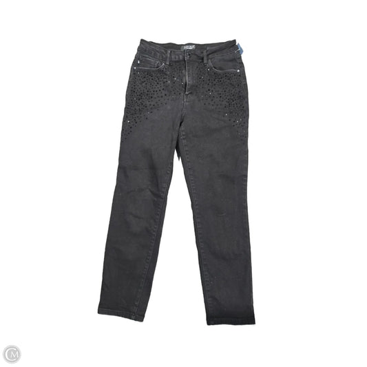 Jeans Skinny By Judy Blue In Black Denim, Size: 4
