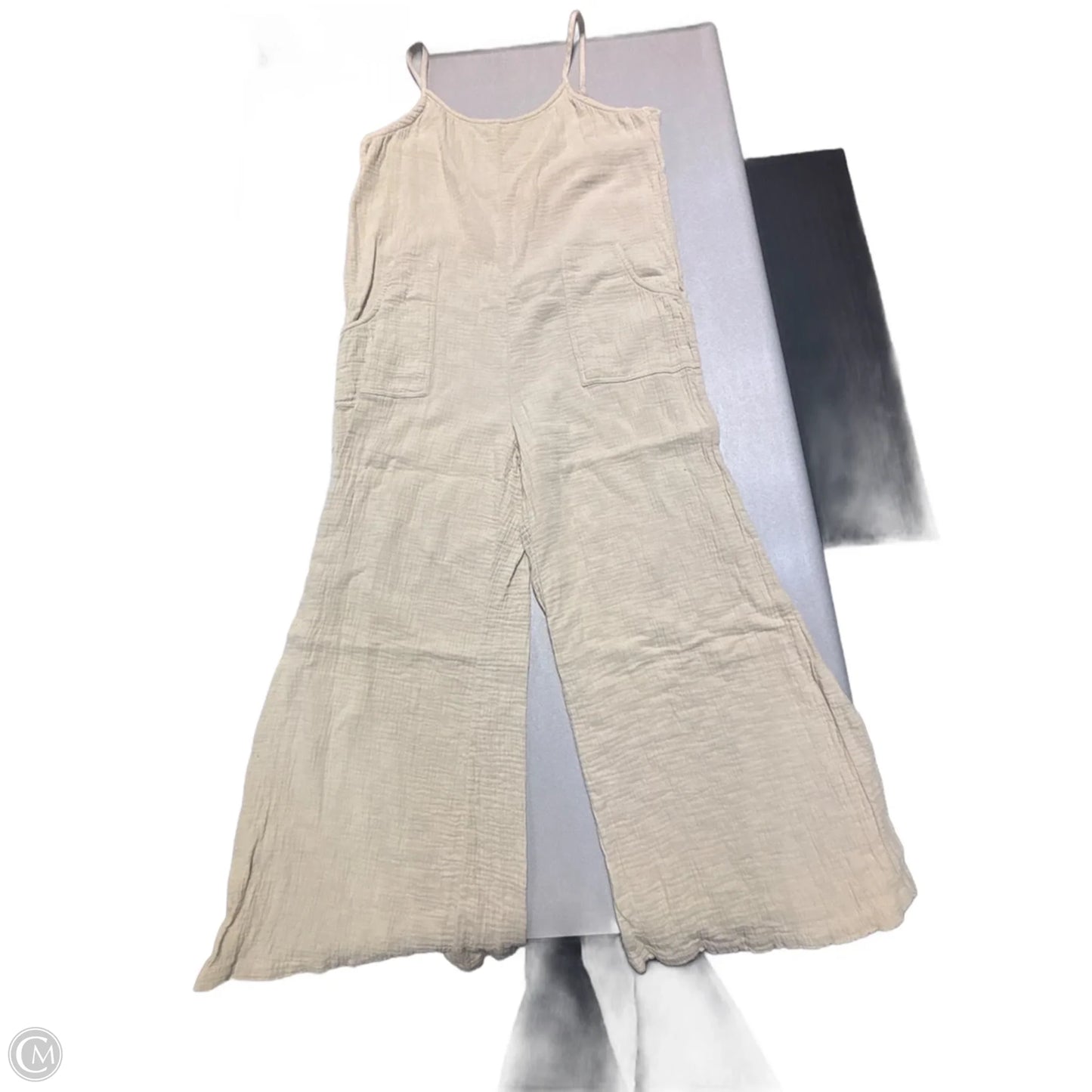 Jumpsuit By Cme In Tan, Size: S