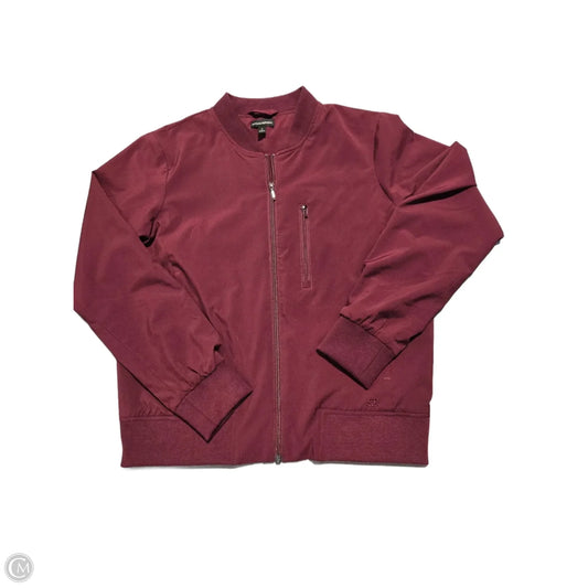 Jacket Moto By Banana Republic In Red, Size: S
