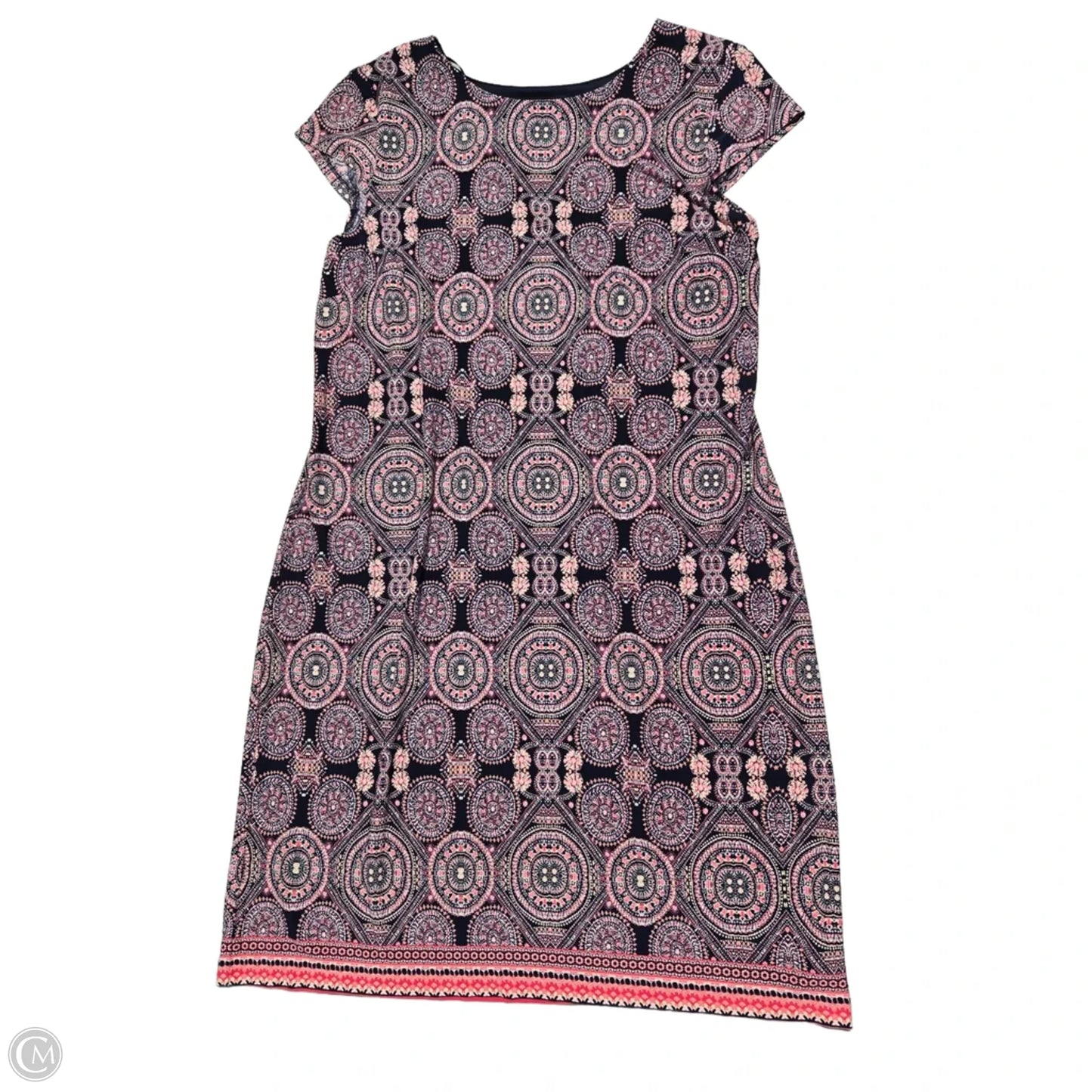 Dress Casual Short By Liz Claiborne In Geometric Pattern, Size: Xl