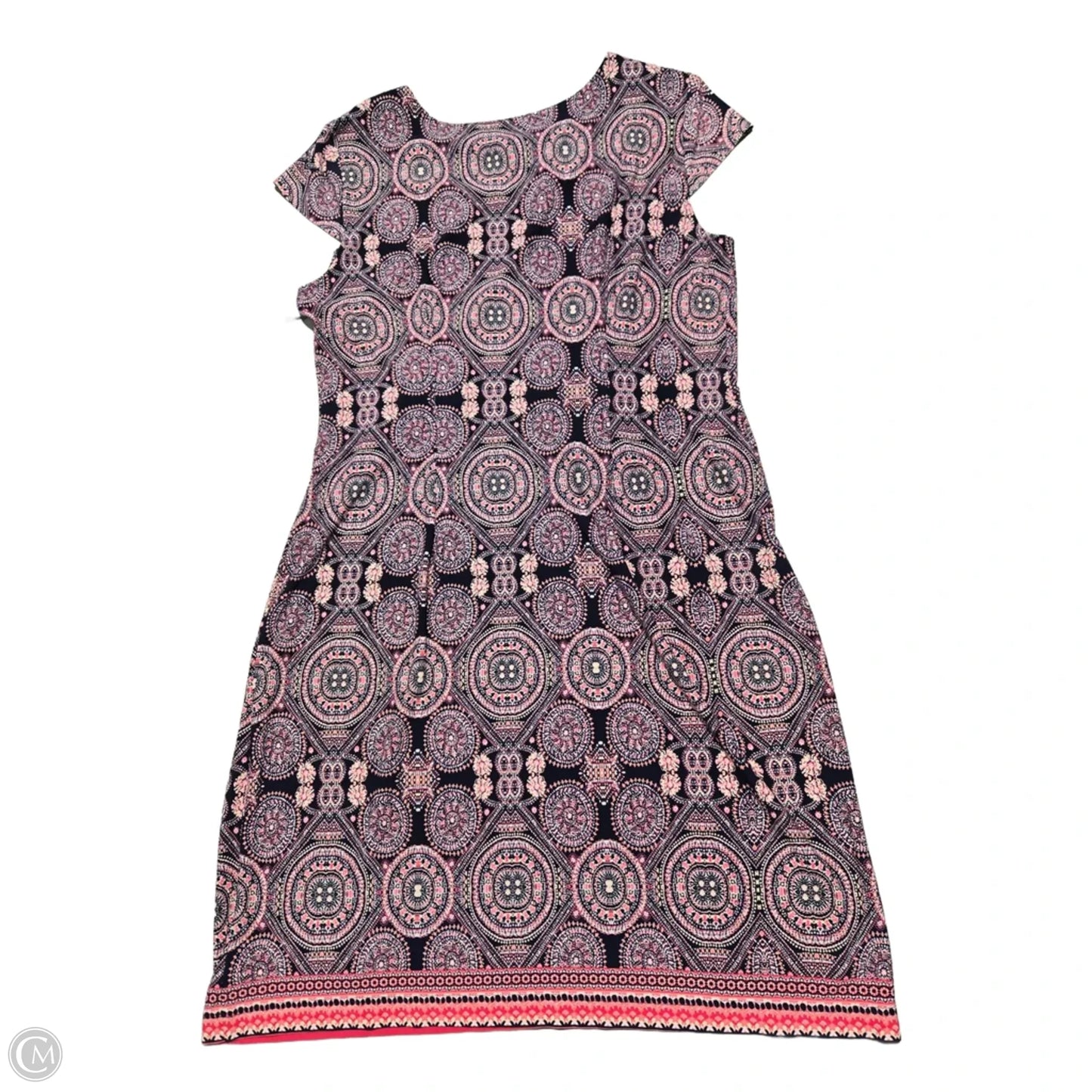 Dress Casual Short By Liz Claiborne In Geometric Pattern, Size: Xl