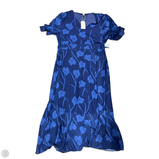 Dress Casual Maxi By Cme In Blue, Size: Xxl