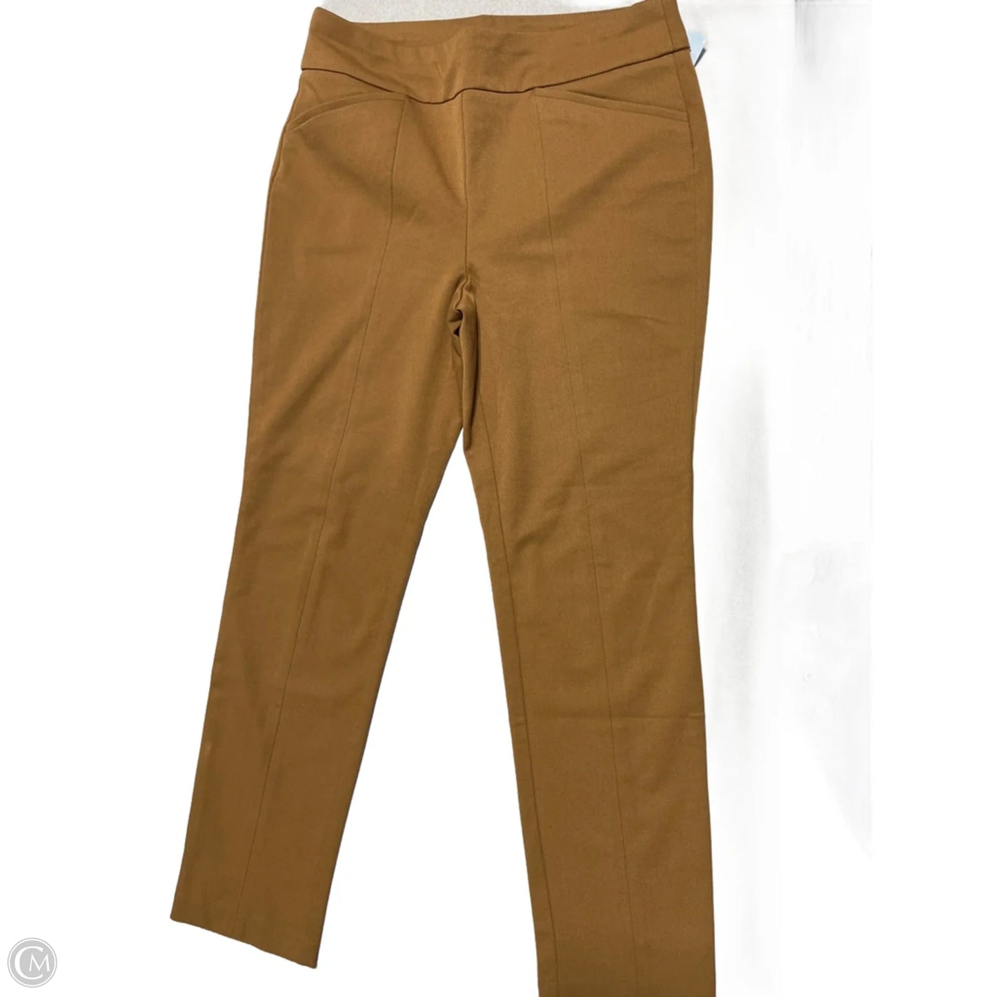 Pants Leggings By Chicos In Brown, Size: S