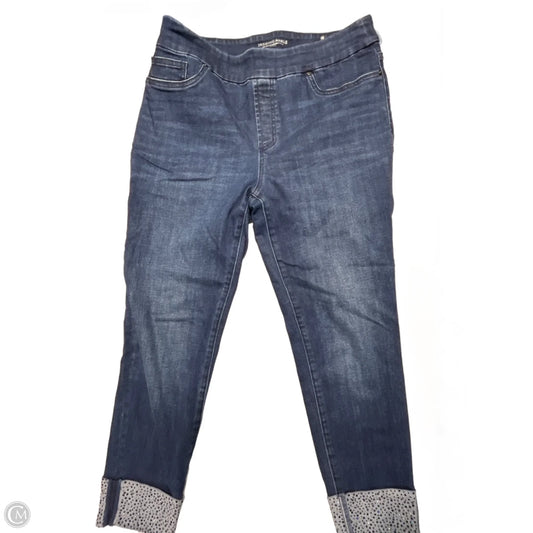 Jeans Jeggings By Chicos In Blue Denim, Size: 8