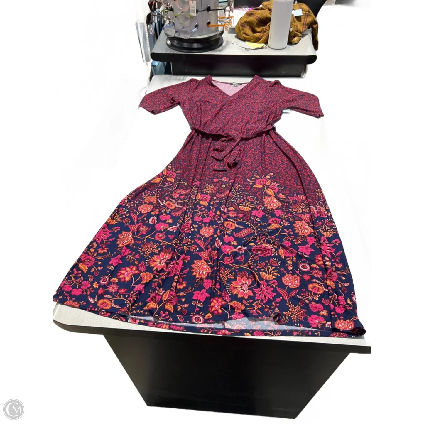 Dress Casual Maxi By Msk In Paisley Print, Size: 1x