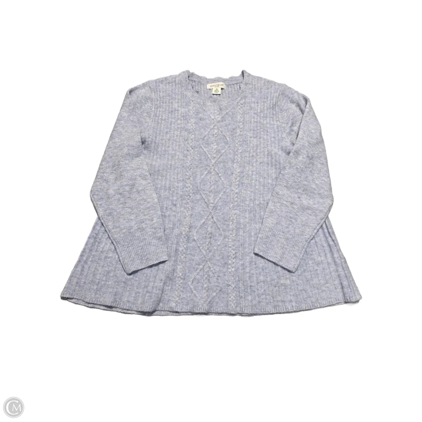 Sweater By Skyes The Limit In Blue, Size: 1x