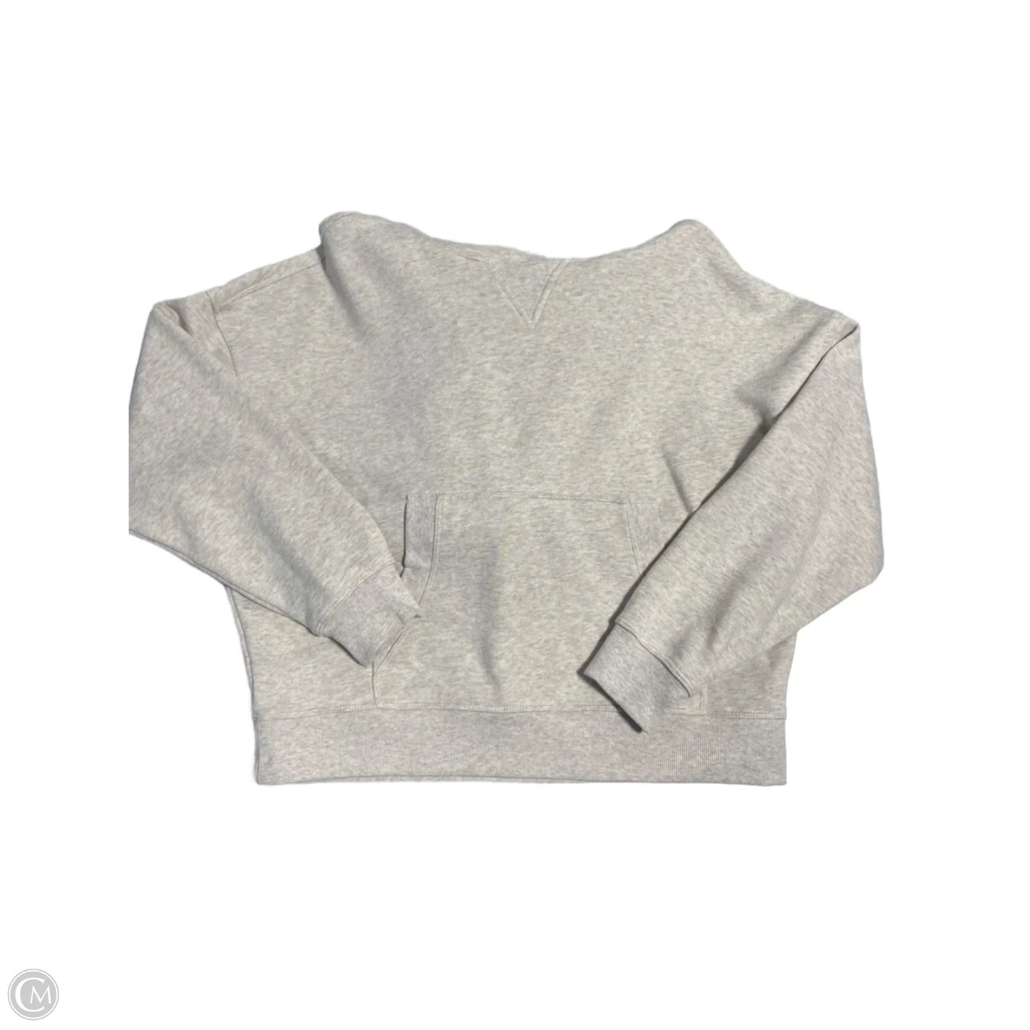 Sweatshirt Hoodie By Calvin Klein Performance In Cream, Size: Sp