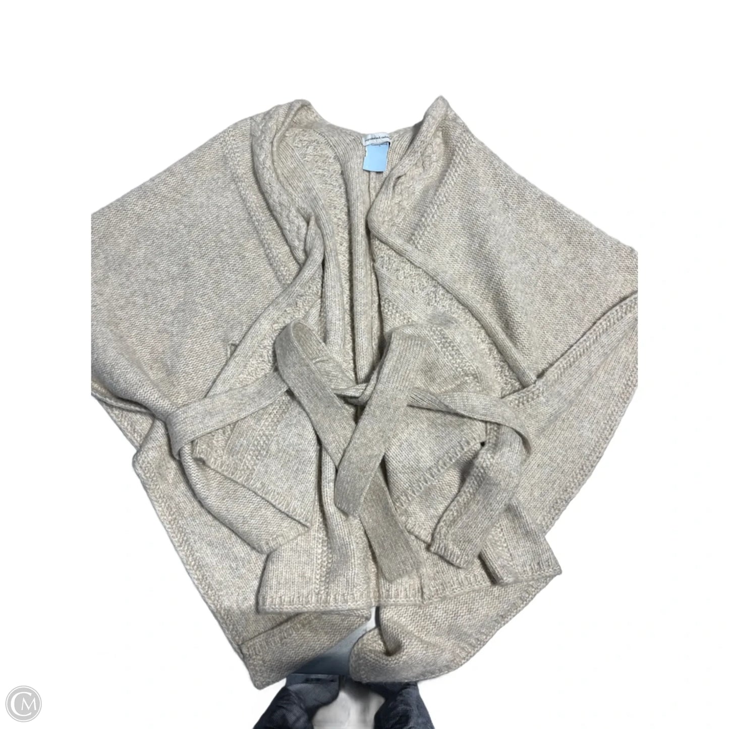 Sweater Cardigan By Cupcakes And Cashmere In Tan, Size: Osfm