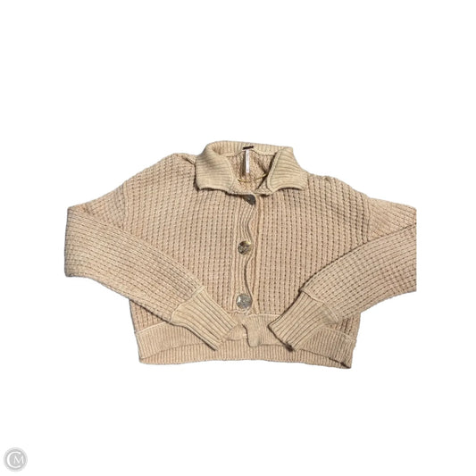 Sweater By Free People In Tan, Size: Xs