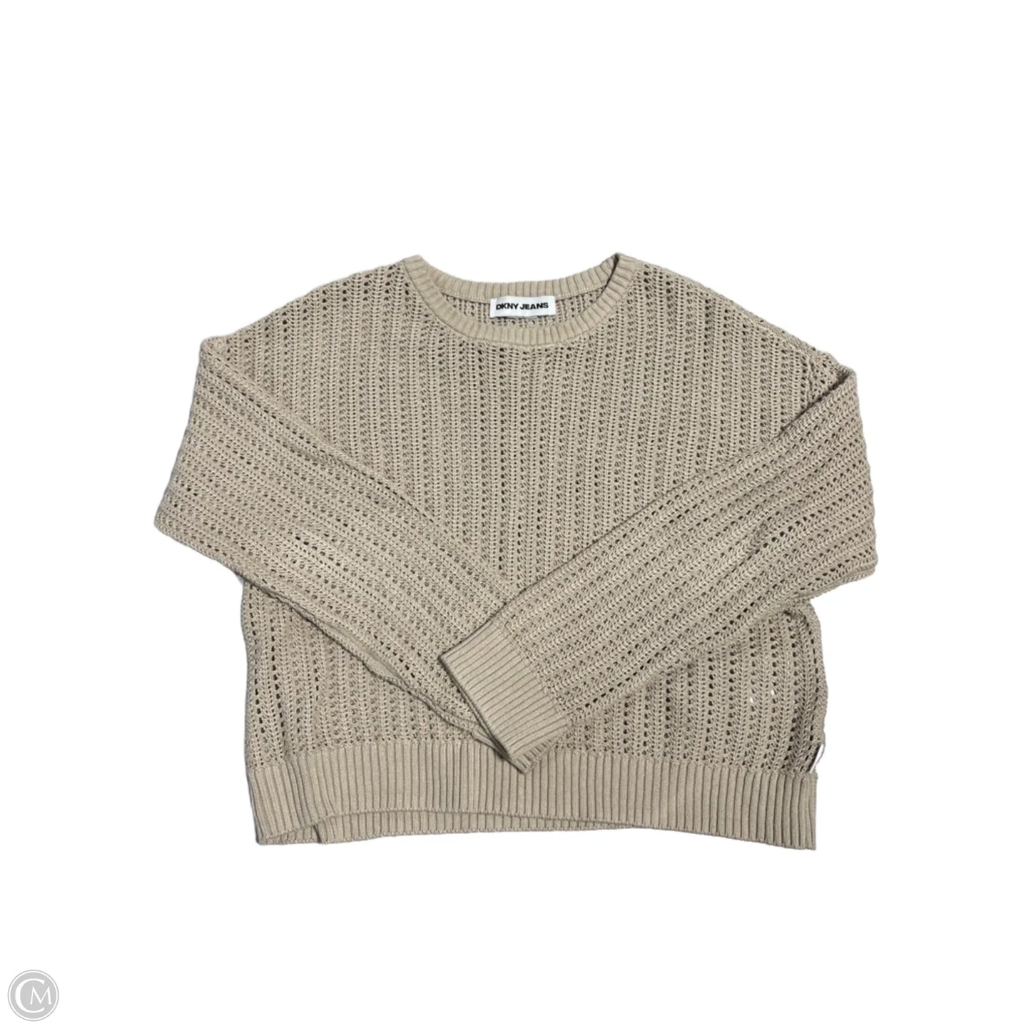 Sweater By Dkny In Tan, Size: S