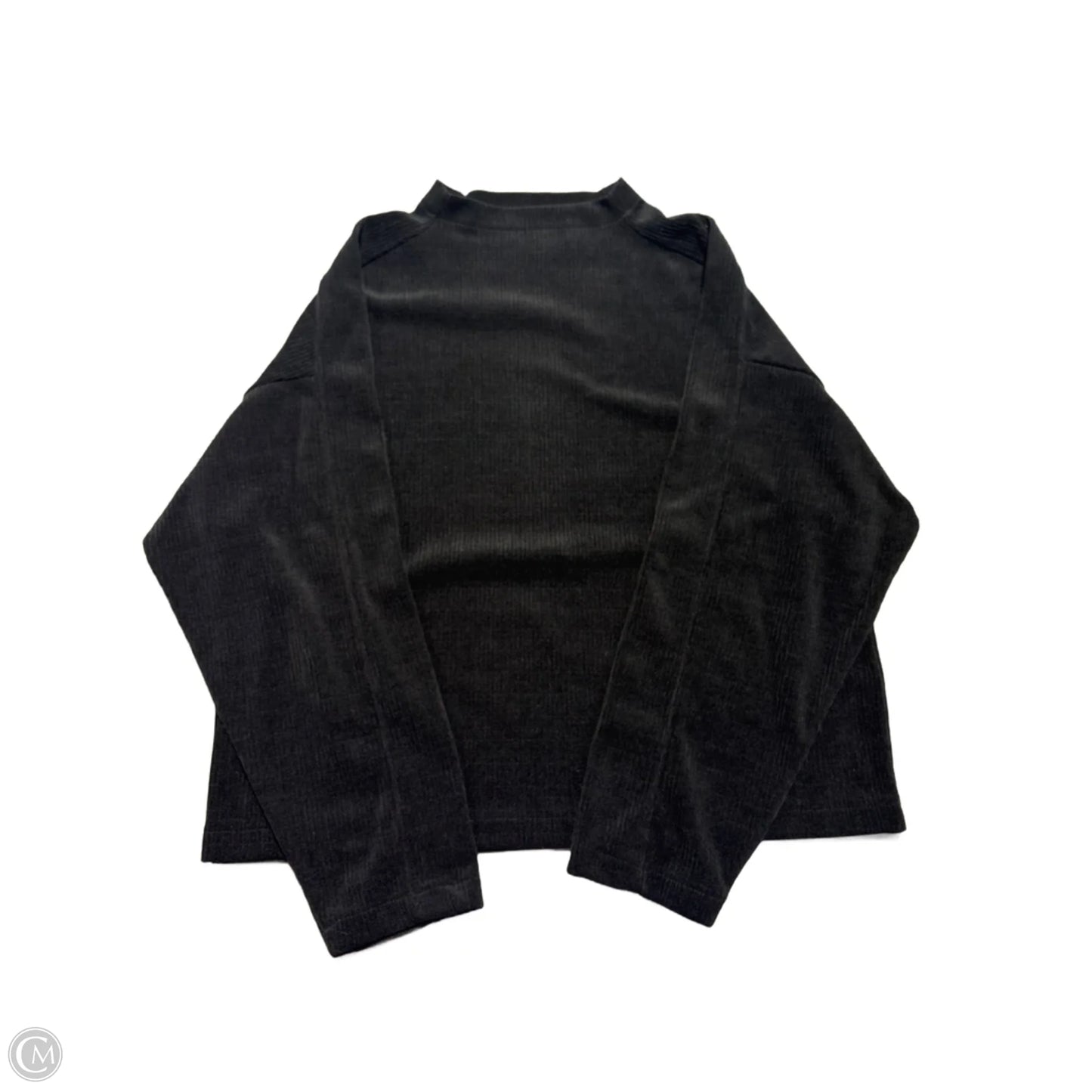 Top Long Sleeve By Madewell In Black, Size: L