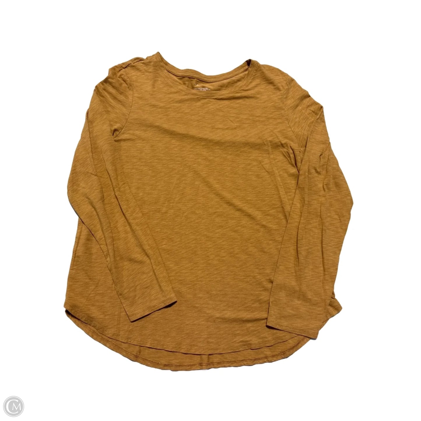 Top Long Sleeve By Tahari In Tan, Size: Xl