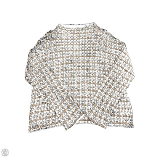 Sweater By Ann Taylor In Grey, Size: L